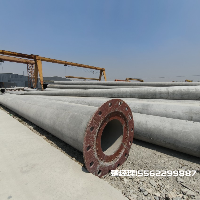 梧州12米无拉线电杆